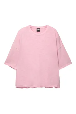 Camiseta boxy manga corta stwd de Pull&Bear en Remeras y Polos para argentina