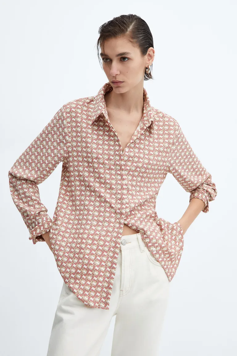 Camisa fluida regular de Mango en Camisas para argentina