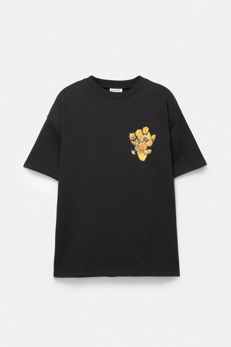Buzo manga corta van gogh de Pull&Bear en Remeras y Polos para argentina