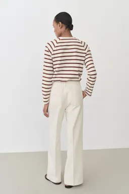Sudadera rayas cuello redondo de Mango en Buzos y Sweaters para argentina