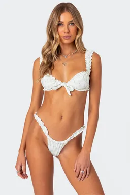 Top bikini con pliegues de Edikted en Swimwear y Beachwear para argentina
