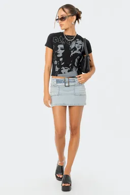 Remera estampada read face de Edikted en Remeras para argentina