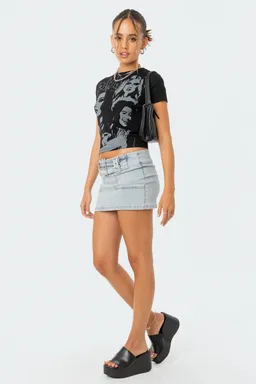 Remera estampada read face de Edikted en Remeras para argentina