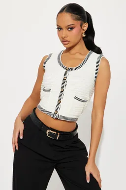 Chaleco suéter elegante sin esfuerzo de Fashion Nova en Chalecos para argentina