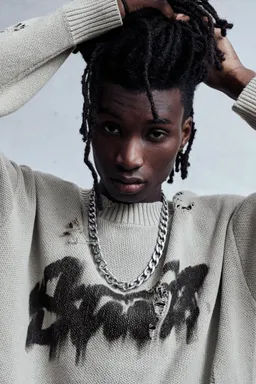 Sweater stwd graffiti rotos de Pull&Bear en Buzos y Sweaters para argentina