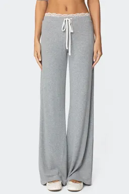 Pantalones encaje peekaboo de Edikted en Pantalones para argentina