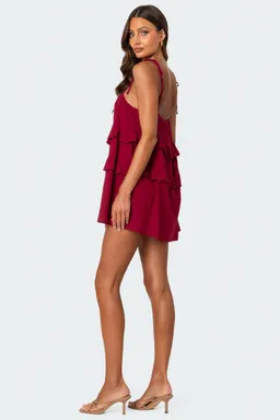 Mini vestido lino dorothia de Edikted en Vestidos para argentina
