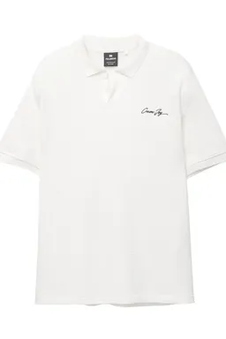 Polo punto texto bordado de Pull&Bear en Remeras y Polos para argentina