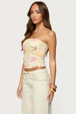 Top tubo estampado cicilla vintage de Edikted en Tops para argentina