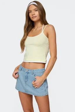 Musculosa roya con halter de Edikted en Tops para argentina