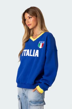 Buzo oversized italia de Edikted en Buzos y Sweaters para argentina
