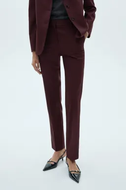Pantalón traje raya diplomática de Mango en Pantalones para argentina