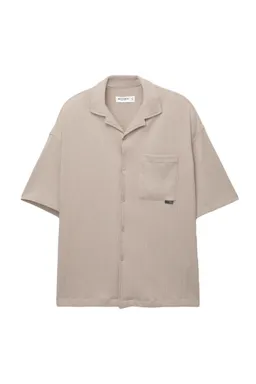Camisa fluida manga corta de Pull&Bear en Camisas para argentina