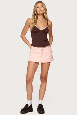 Minifalda skort denim sukie de Edikted en Shorts para argentina