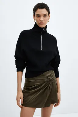 Falda pantalón símil cuero de Mango en Faldas para argentina