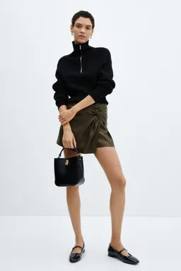 Falda pantalón símil cuero de Mango en Faldas para argentina
