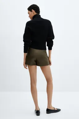 Falda pantalón símil cuero de Mango en Faldas para argentina