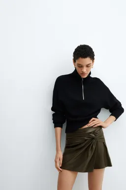 Falda pantalón símil cuero de Mango en Faldas para argentina