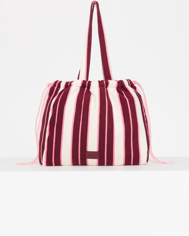 Set de playa con bolso de algodón y visera ajustable de Jazmin Chebar en Swimwear y Beachwear para argentina