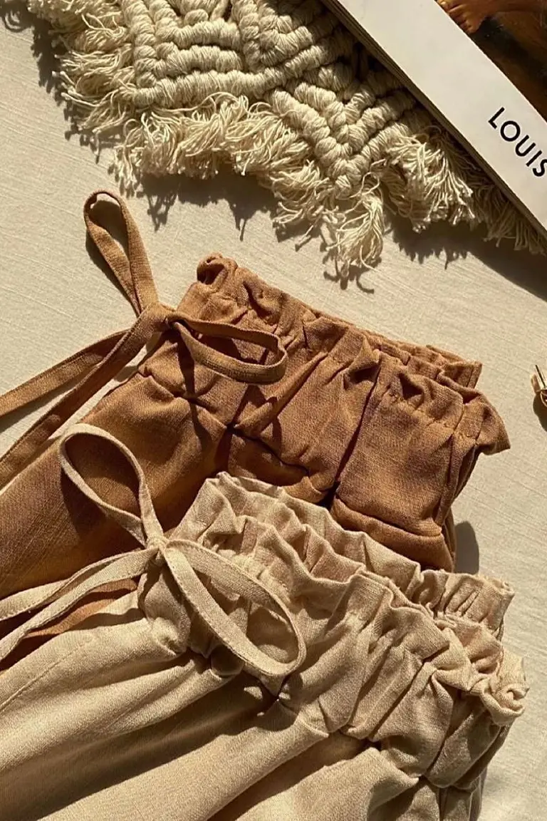 Short Lino con Bolsillos de Hesed en Shorts para argentina