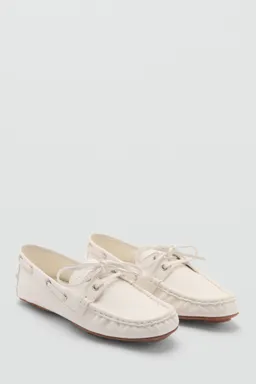 Náuticos cuero con cordones de Mango en Mocasines para argentina