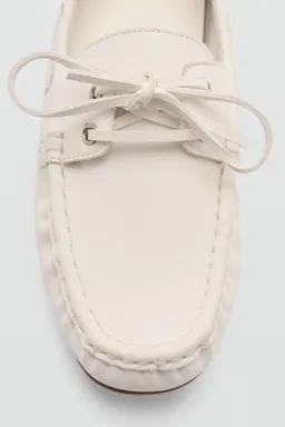 Náuticos cuero con cordones de Mango en Mocasines para argentina