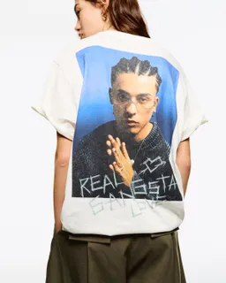 Remera trueno oversize manga corta de Bershka en Remeras para argentina