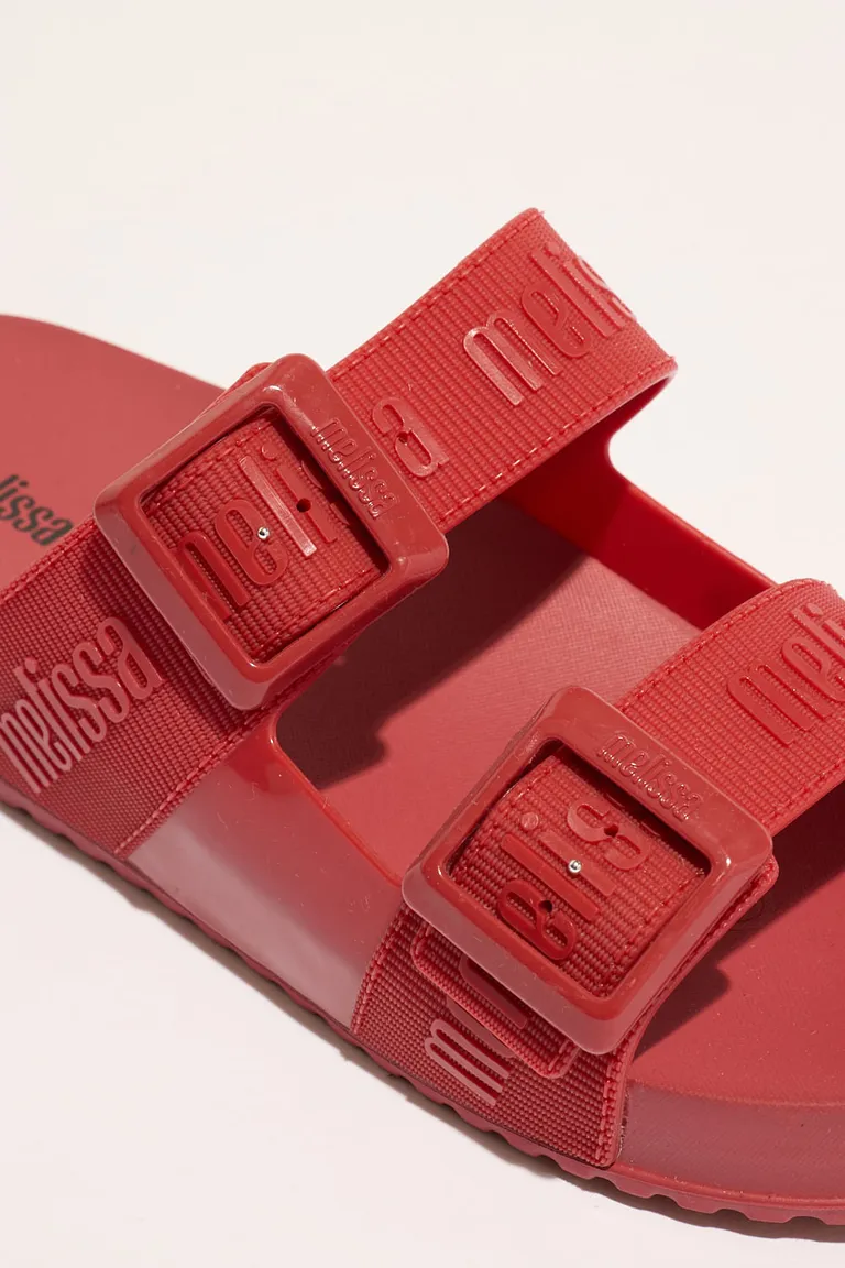 Sandalias Melissa Cozy Slide M-Lover con detalles de hebillas en correas de cuero de Portsaid en Sandalias para argentina