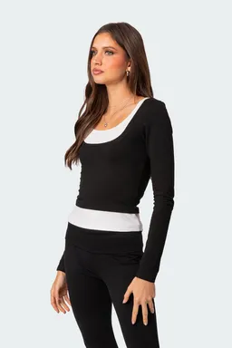 Top harriet con capas de Edikted en Tops para argentina