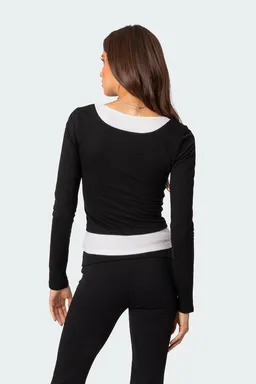 Top harriet con capas de Edikted en Tops para argentina