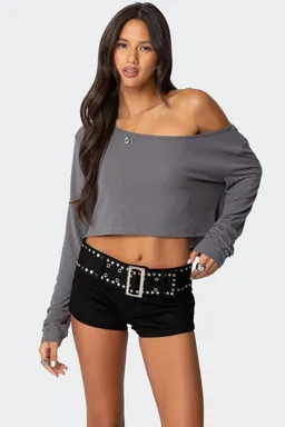 Top cropped hombros descubiertos de Edikted en Tops para argentina