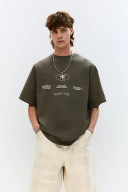 Remera print manga corta de Pull&Bear en Remeras y Polos para argentina