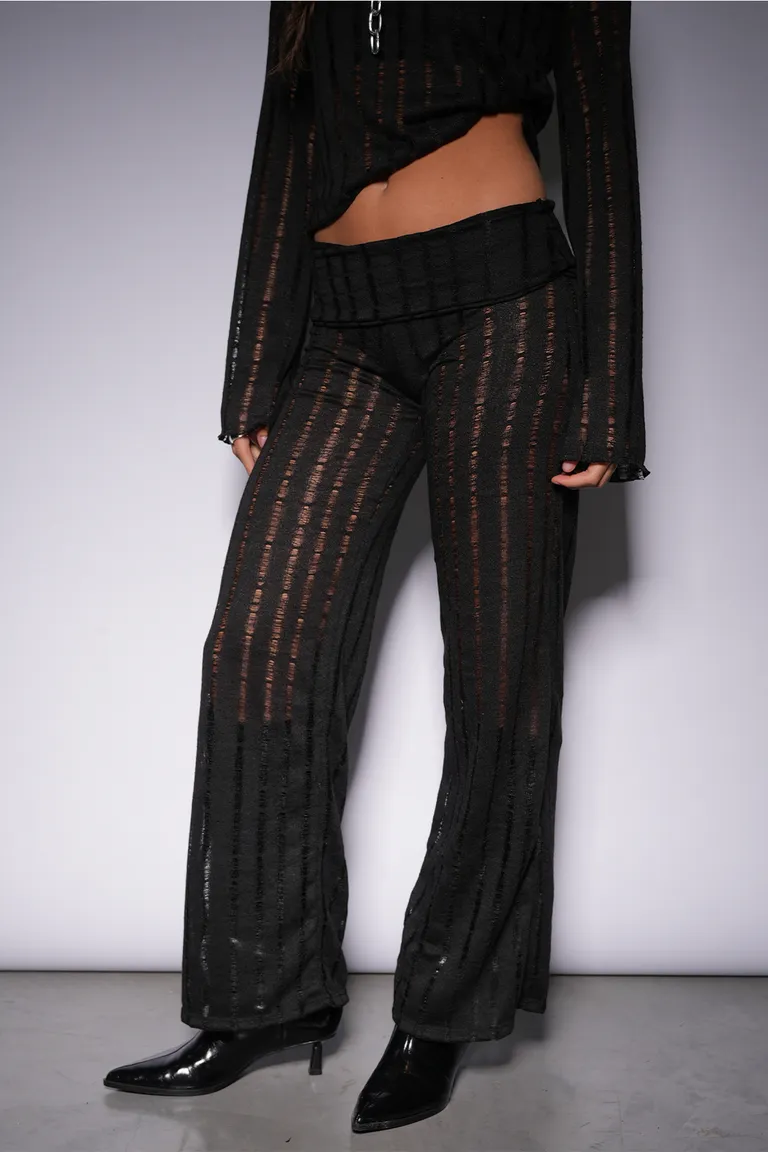 Pantalón recto de rayas elegantes para look sofisticado de Top White en Pantalones para argentina