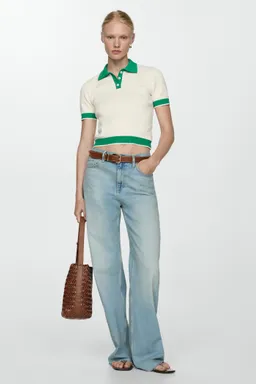 Sweater punto cuello polo de Mango en Tops para argentina