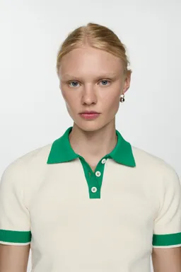 Sweater punto cuello polo de Mango en Tops para argentina