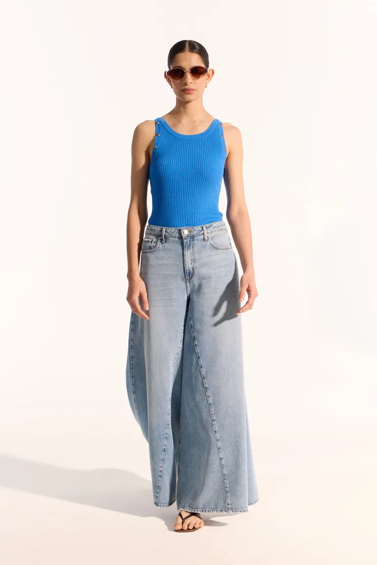 Sweatshirt de tejido suave y fresco con remaches metálicos para un look casual y moderno de Portsaid en Buzos y Sweaters para argentina