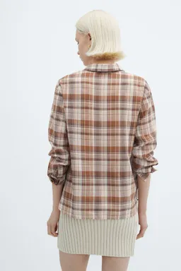 Camisa cuadros con bolsillos de Mango en Camisas para argentina