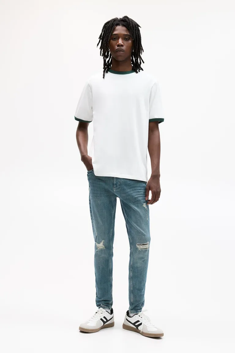 Jeans skinny rotos de Pull&Bear en Pantalones para argentina