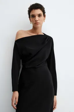 Vestido asimétrico abertura de Mango en Vestidos para argentina