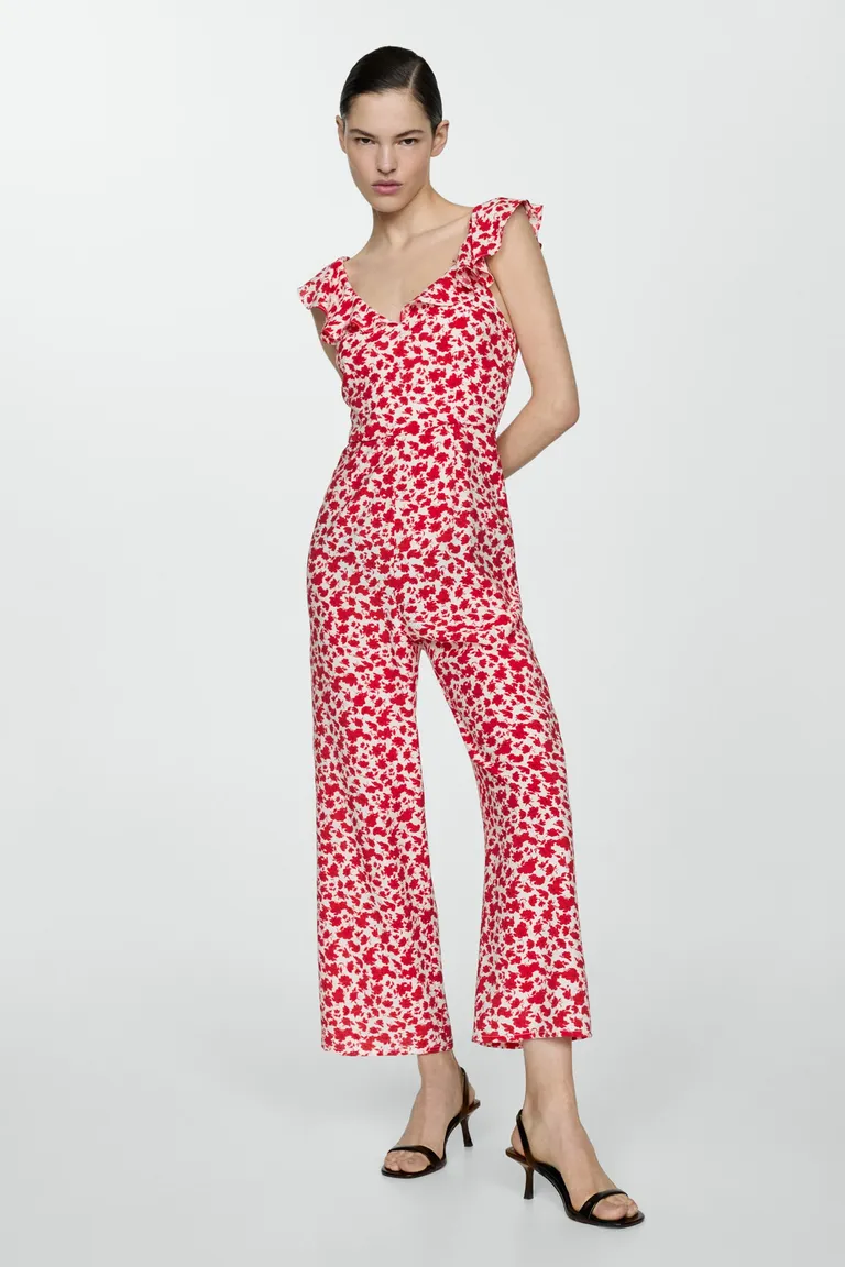 Mono largo estampado floral de Mango en Monos para argentina