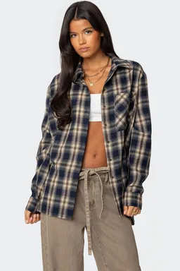 Camisa franela cuadros de Edikted en Camisas para argentina