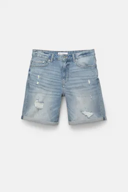 Bermuda denim slim rotos de Pull&Bear en Bermudas y Shorts para argentina
