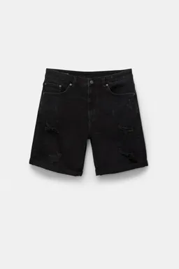 Bermuda denim slim rotos de Pull&Bear en Bermudas y Shorts para argentina