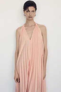 Vestido largo plisado de Mango en Vestidos para argentina