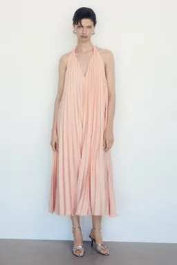 Vestido largo plisado de Mango en Vestidos para argentina
