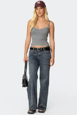 Musculosa mireille con encaje de Edikted en Tops para argentina
