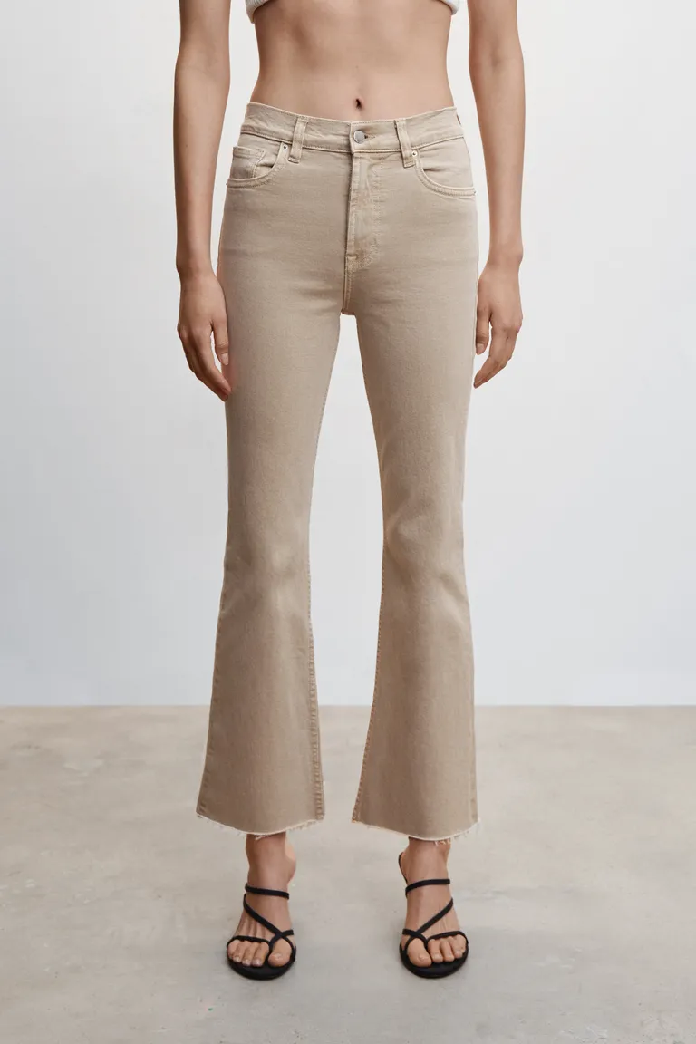 Jeans flare crop de Mango en Pantalones para argentina