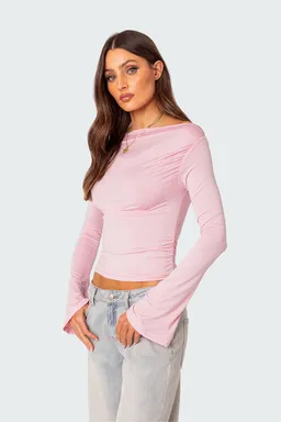 Top fruncido dana de Edikted en Tops para argentina