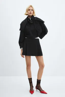 Parka crop con capucha de Mango en Chaquetas para argentina