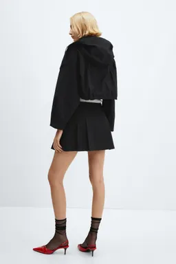 Parka crop con capucha de Mango en Chaquetas para argentina
